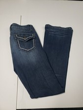 Cruel Girl Womens Blue Jeans 5 R Lindsay Western Denim Faded P1