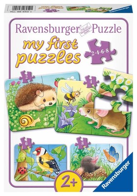 Denitza Gruber | Süße Gartenbewohner. My first Puzzles. 4 Motive | Spiel (2017)