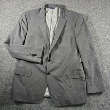Brooks Brothers Explorer Traditional Gray Blazer Sport Coat 48L Mens 2 Button