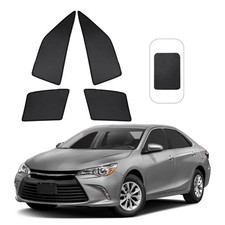 Front Side Half Window Shade Foldable Custom Fit for Toyota Camry 2012-2017 C...
