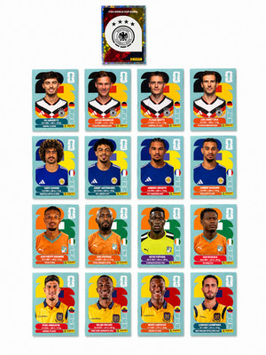 Panini FIFA WM 2026 Gruppe E Sticker - Sticker aussuchen - Deutschland Curaça