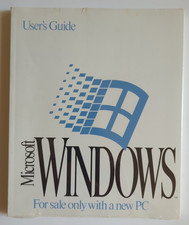 Microsoft Windows 3.1 User's Guide OEM Factory Sealed Vintage 1992 Manual