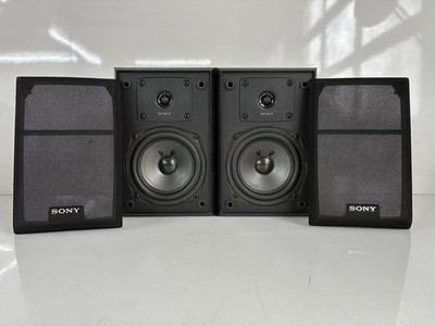 Sony SS-EX3AV Bookshelf Speakers Pair Tested Working 70W 8 Ohm