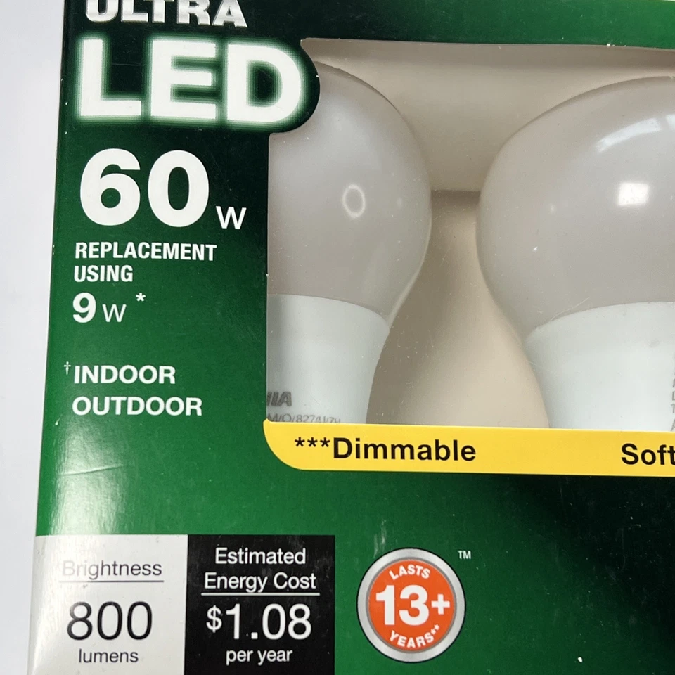 GE Reveal HD+ Light 4 Pack 40 Watt B13 Medium Base Clear Light bulbs - Image 3 of 4