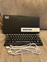 Wooting 60HE Compact Black Gaming Keyboard with Rapid Trigger Feature