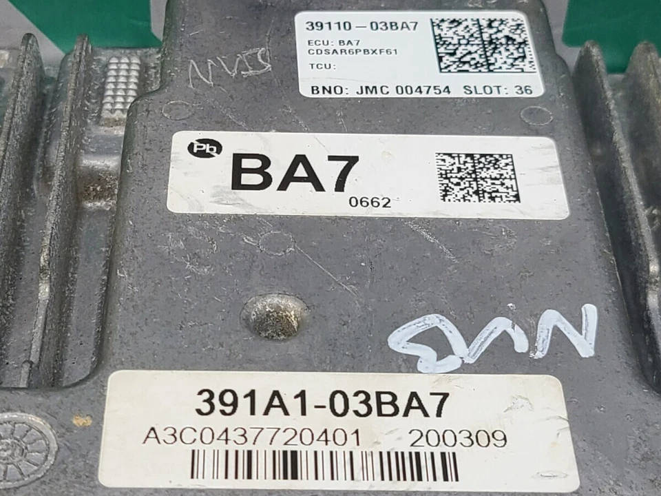 Kia Xceed Hybrid 1.6L Petrol hybrid ECU Lockset *673 95441-2BDD0 - Image 4 of 4