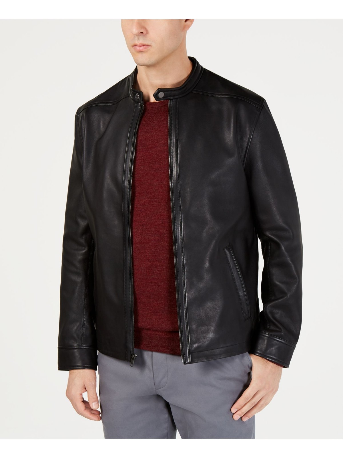 Мужская черная куртка на молнии TASSO ELBA XL 31290₽