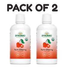 Organic Tart Cherry Juice Concentrate Gluten-Free 32 oz Pack of 2