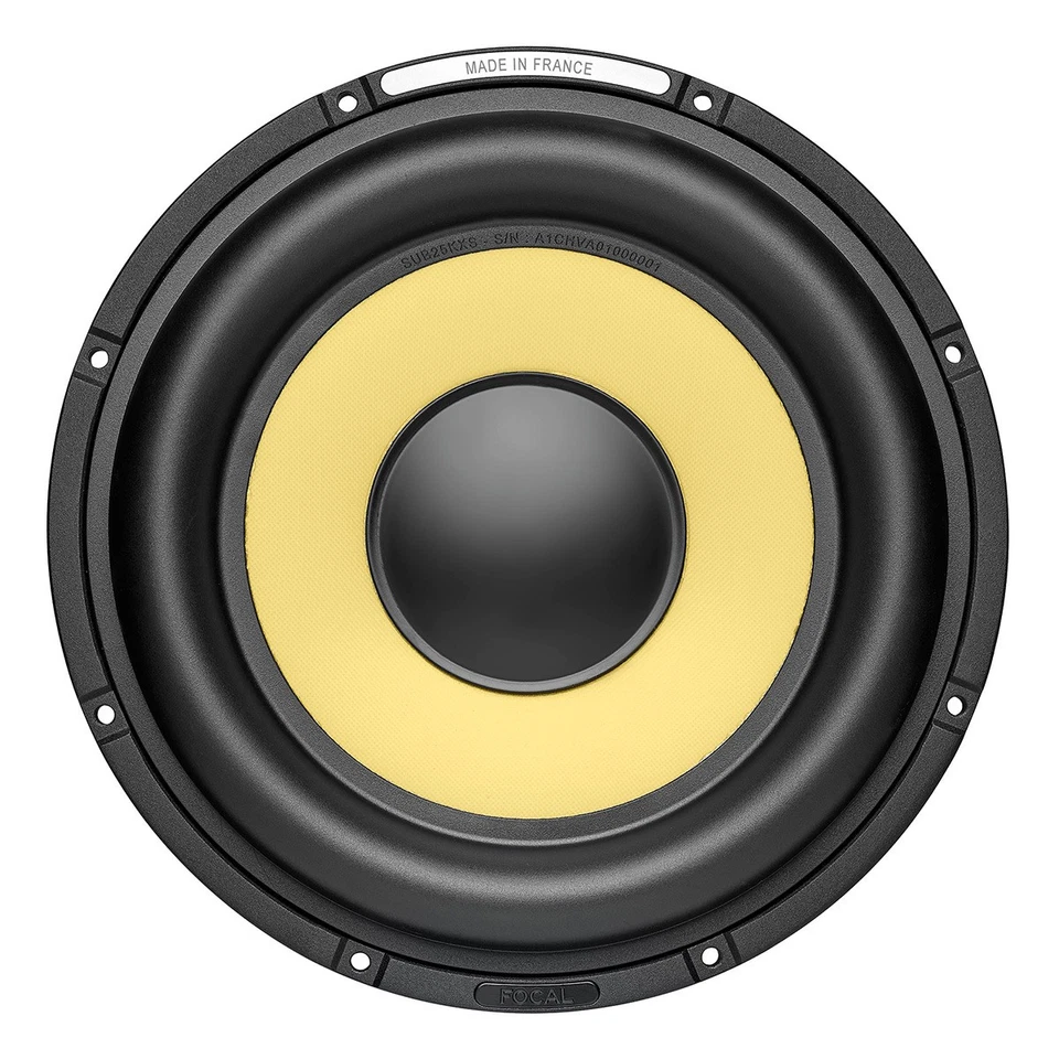 Subwoofer poco profundo Focal Mobile SUB 25 KXS 10" K2 EVO Foto 4 de 4