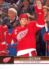 2012-13 Upper Deck #60 Nicklas Lidstrom Detroit Red Wings HOF
