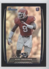 2013 Bowman Black Rainbow Foil Alec Ogletree #187 0a3
