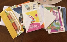 Lot of 20 New Birthday Cards with Envelopes Happy Birthday Greeting Cards
