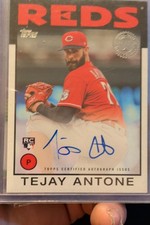 2021 Topps Update Series - 1986 Topps Baseball Autographs Tejay Antone #86B-TA 