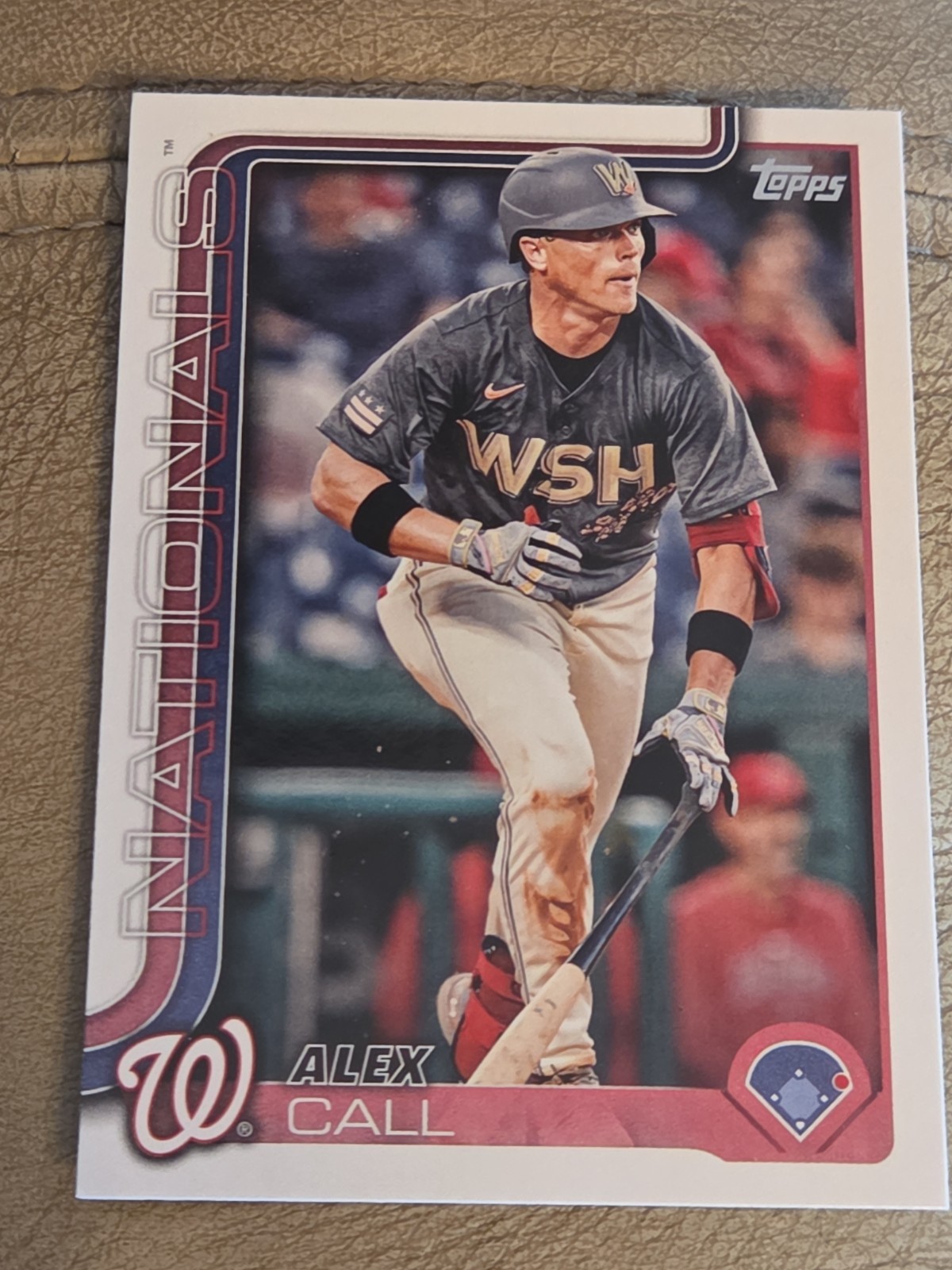 Alex Call Washington Nationals #641 2025 Topps Series 2 Baseball