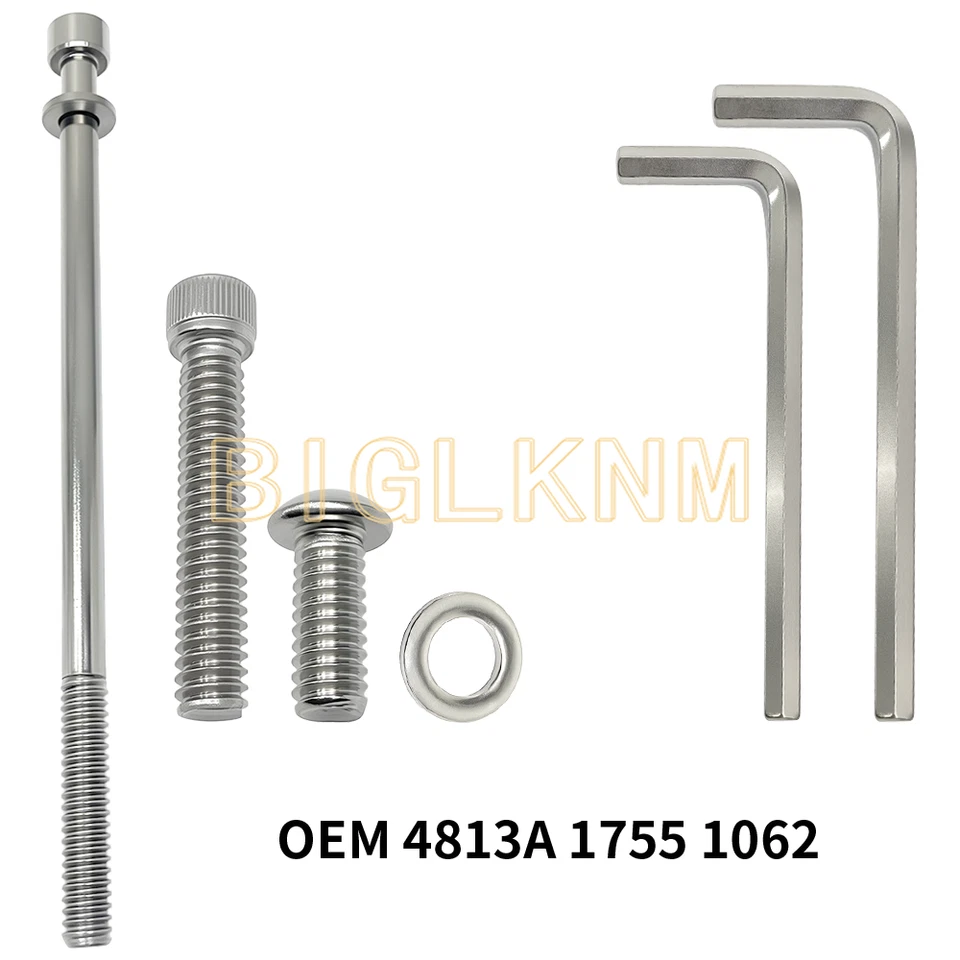 Primary Gasket & Clutch Stainless Bolts Kits For Harley Electra Glide Road King Foto 2 de 4