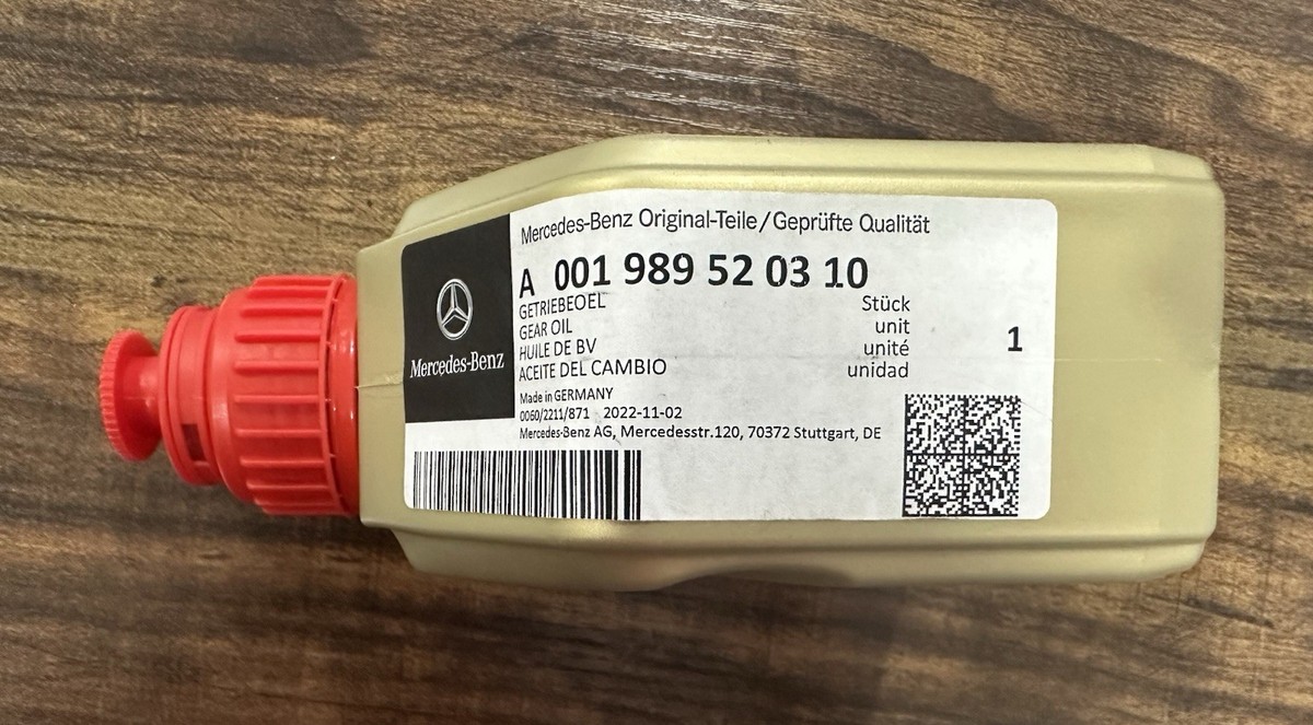 A001989520310 OEM Gear Oil - Mercedes-Benz.(75W-140). A001989520310 OEM Gear Oil - Mercedes-Benz.(75W-140).