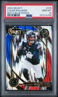 2024 Select #216 Caleb Williams Rookie RC Red & Blue Shock Prizm Club PSA 10 Gem