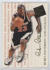1998 Press Pass Authentics Ruben Patterson #22 07sj