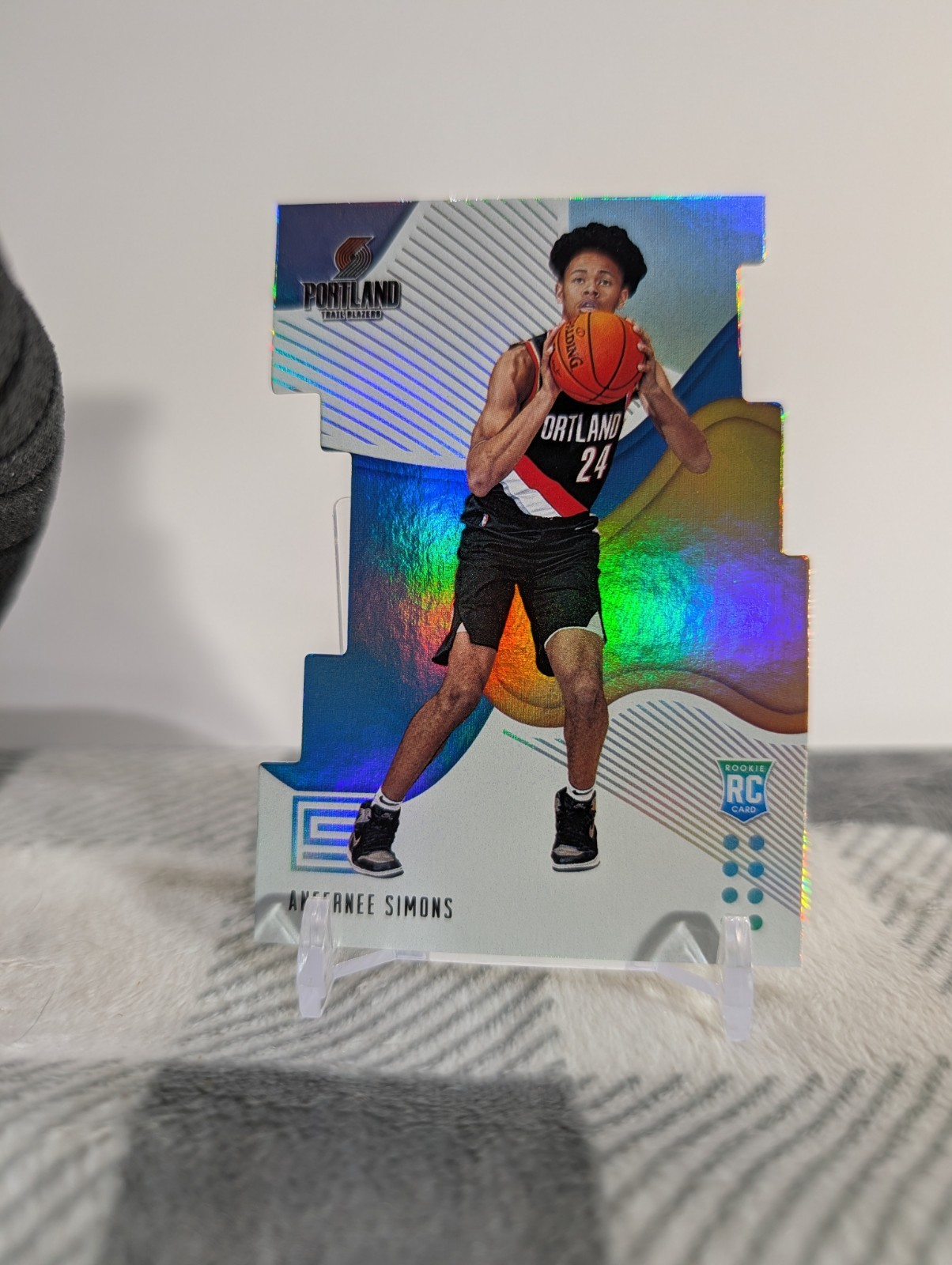 Anfernee Simons - Pursuit Diecut Rookies 2 RC - 2018-19 Panini Status - 190