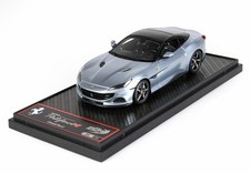 1:43 BBR Ferrari Portofino M Spider Tetto Chiuso Grigio Alloy Grey BBRC250C1 MMC