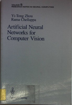Artificial Neural Networks for Computer Vision. Research Notes in Neural Computi