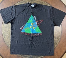 Original 1987 Pink Floyd A Momentary Lapse Of Reason Tour Dates T-Shirt, XL MINT
