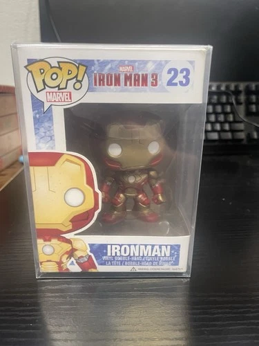 Funko Pop! Vinyl Iron Man Marvel Iron Man 3 #23 Movies Bobblehead Figure