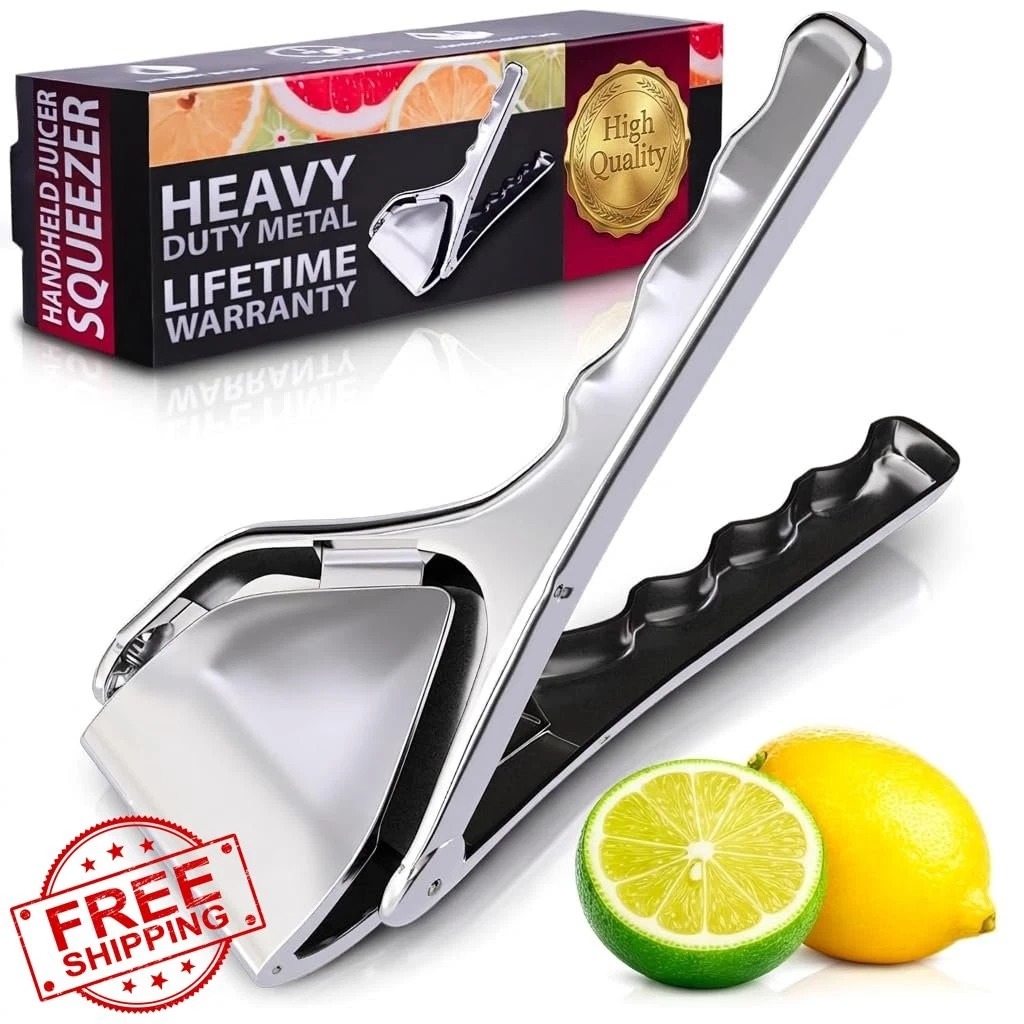 CINEYO Stainless Steel Lemon Squeezer Manual Juicer