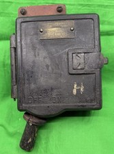 Antq Westinghouse MS Series Industrial Motor Starter 30A Fused Electric Switch