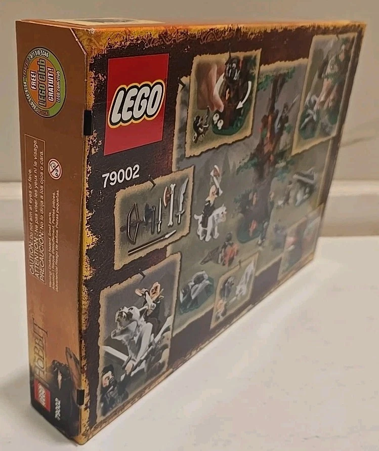 LEGO 79002 THE HOBBIT: Attack of the Wargs - Novo conjunto lacrado fechado - Aposentado - Imagem 4 de 4