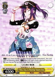 This, Too, is Fleeting Kaoru Seta BD/EN-W03-012 Weiss Schwarz Girls Band Party