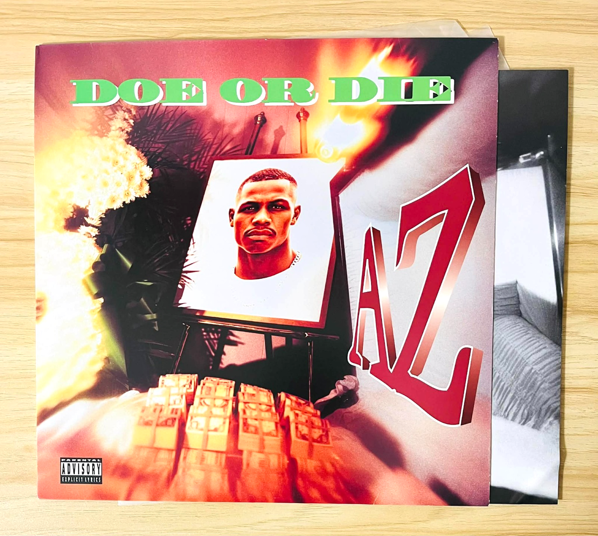 オリジナル AZ Doe or Die AZ / Doe Or Die 1995 US Original 2LP Vinyl Pete Rock NAS EMI