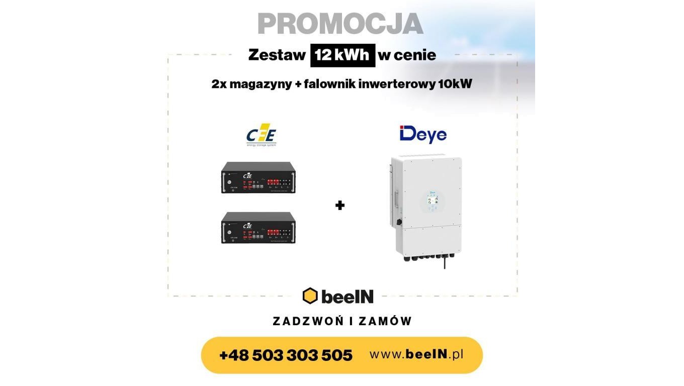 Источник энергии для магазина: 12 кВт Hybryda + 2 x CFE 5100