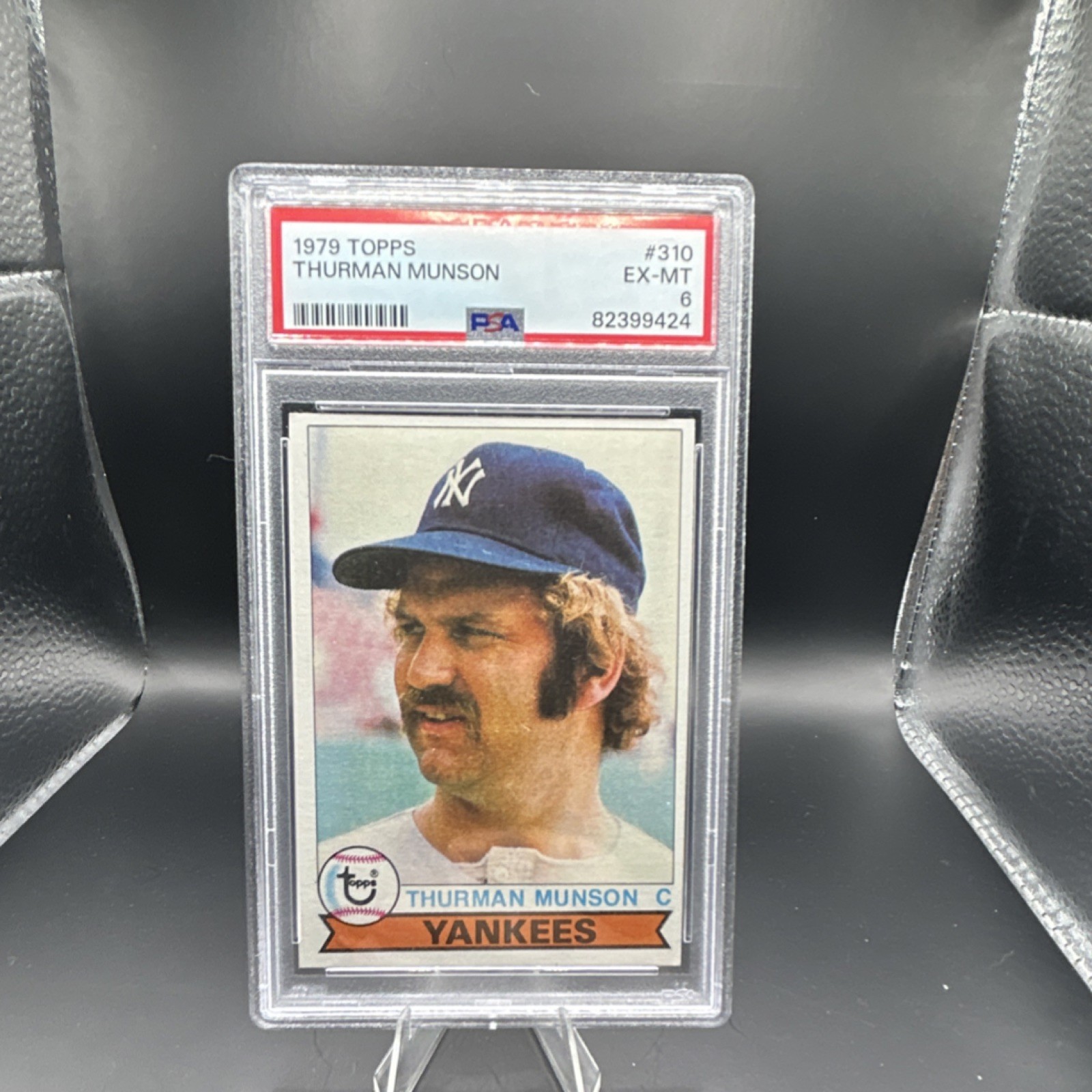 Topps 1979 Thurman Munson #310 PSA 6 New York Yankees Baseball