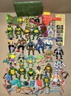 Vintage 80s 90s Playmates TMNT Teenage Mutant Ninja Turtles Figures Weapons Lot