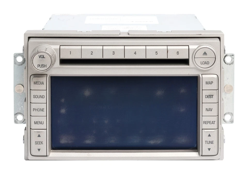 Lincoln MKZ 2007 AM FM receptor reproductor de CD de un solo disco listo para navegación 7A1T-18K931-DA Foto 2 de 4