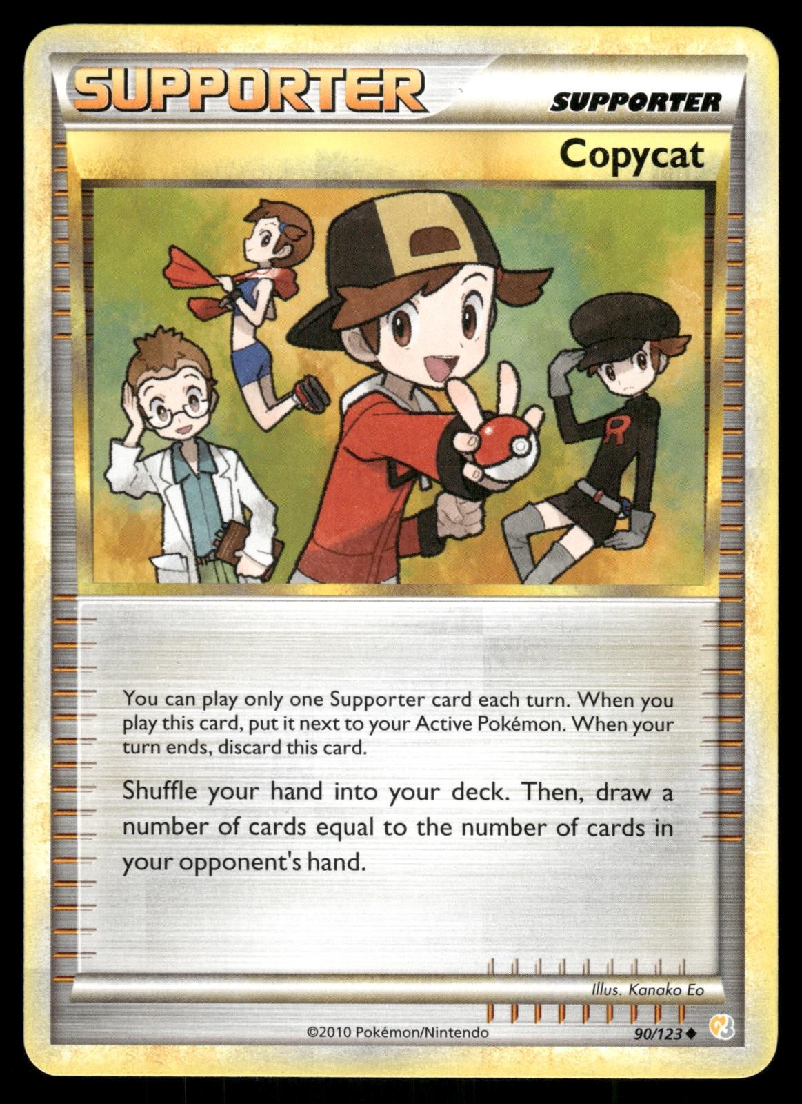Copycat 90/123 Uncommon HeartGold & SoulSilver Pokemon Lightly Played
