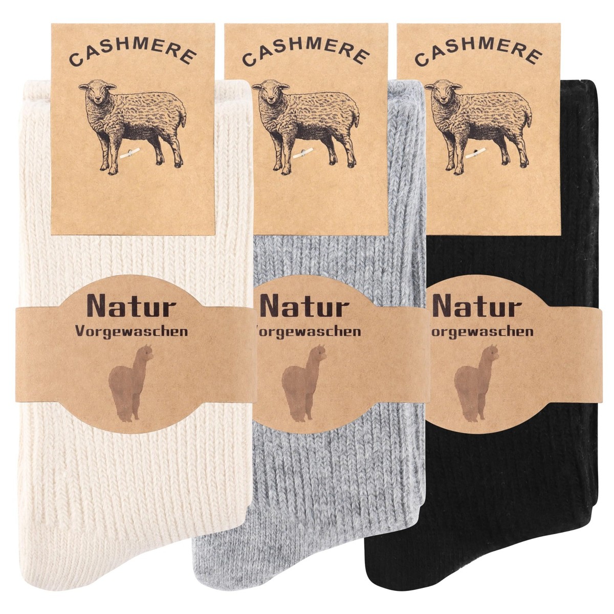Warm Wool Cashmere Socks for Women Women's Thermal Winter Socks