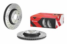 2x Bremsscheibe XTRA LINE - Xtra BREMBO 09.B043.1X für TOYOTA VERSO AURIS VAN