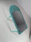Vtg Barbie Swan Lake Enchanted Castle 2003 Replacement Part Blue Table & Mirror