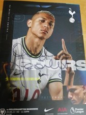 OSSIE ARDILES SIGNED : PROGRAMME TOTTENHAM V WOLVES 2022+ EXTRAS