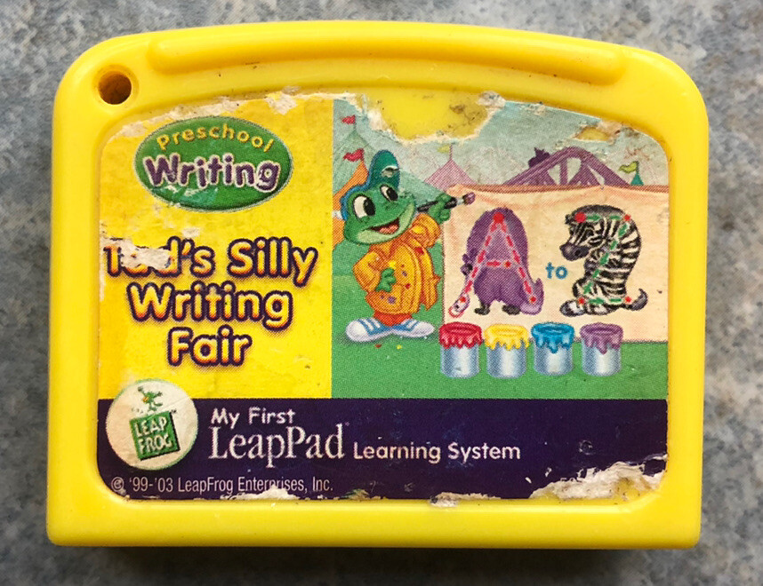 Leappad Learning System 1999-2003 Ted's Silly Writing Fair