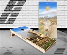 Cows Cornhole Boards Bean Bag Toss Game