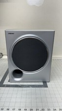 Sony Subwoofer Silver SS-WMSP67 Home Theater Bass Speaker Work Look Great  