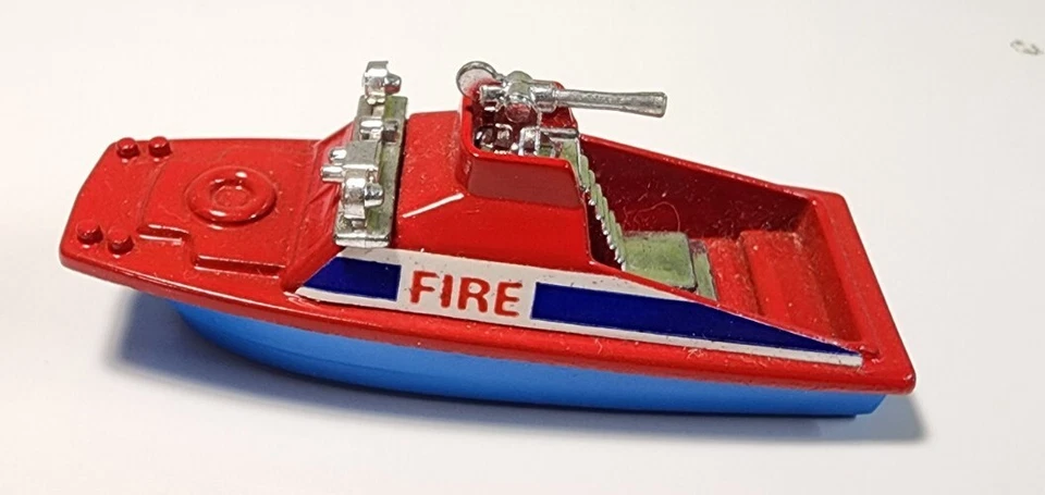 Vintage Corgi Juniors #53 Fire Launch Diecast/Plastic Rescue Boat VHTF - Image 4 of 4