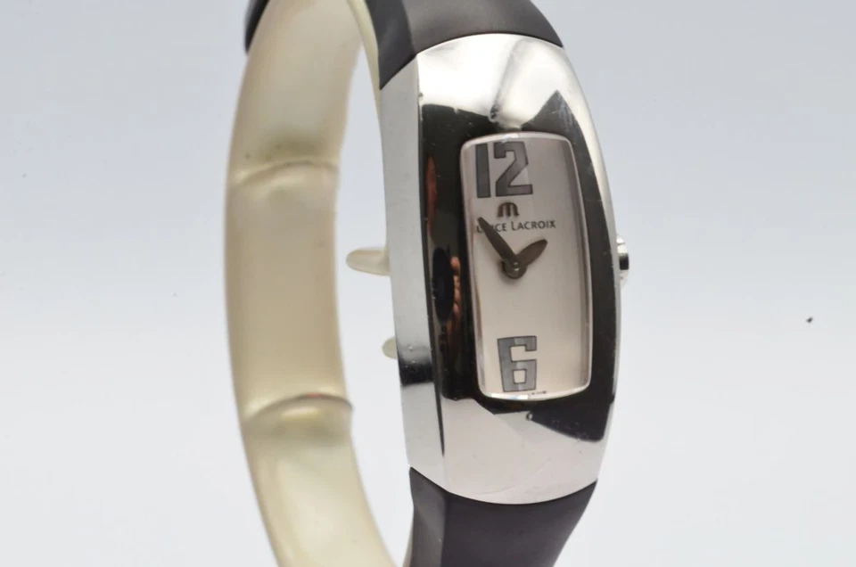 Reloj para mujer Maurice Lacroix Intuition acero cuarzo 0 29/32 pulgadas 32860 bueno ML101 Foto 3 de 4