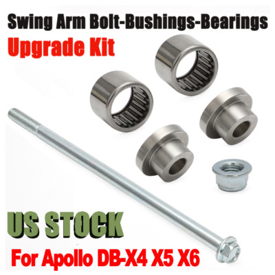 US For Apollo DB-X4 X5 X6 Dirt Bike Swing Arm Bolt-Bushings-Bearings Upgrade Kit