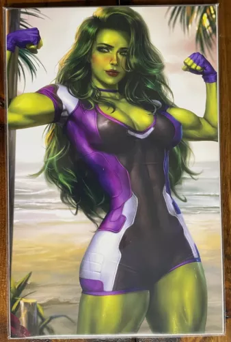 SOLD OUT Duty Calls Girls 2 Beach Bod She Hulk Nice Virgin Cover B by Logan Cure