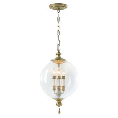 Antikes Silber Klassisch Hängelampe Pendelleuchte 3x60W/E14 30,5x64,3-216,8 [cm]