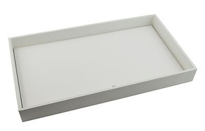 large deep wooden tray